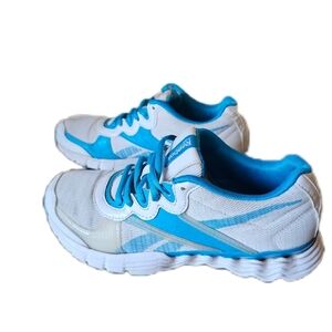 REEBOK VIBETECH‎ Womens Running Training Shoes Size 6 White/Blue